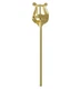 American Plating 500LG Gold Baritone/Sousaphone/French Horn Lyre