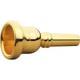Schilke Standard Series Large Shank Trombone Mouthpiece in Gold 60 Gold