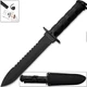 Ultimate Military-style Jungle SURVIVAL Knife Kit w Compass Fishing Matches More