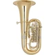 Miraphone 181 Belcanto Series 6-Valve 5/4 F Tuba Lacquer Yellow Brass Body