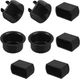 8pcs Tailgate Hinge Inserts Bushing Kit, Part # 38641 Black ABS Tailgate Bushing
