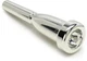 Bach K351 Mega Tone Trumpet Mouthpiece - 5C, Silver Plated