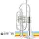 Jupiter 700 Series JCR700S Silver Plated Body Key Of Bb Cornet With Case