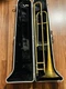 Used Vintage Brass Ambassador Trombone By F. E. Olds LA w/ Mouthpiece and Case
