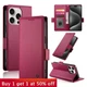 For iPhone 16 Pro Max 15 14 13 12 11 8 7 XR XS Cover Phone Case Leather Wallet