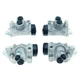 All 4 Front Brake Wheel Cylinders For Honda Rancher 350 TRX350 TE/TM/FE/FM 00-03