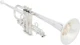 S.E. Shires TRQ15S Q Series Eb/D Trumpet - Silver Plated
