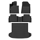 GINOWY- Floor Mats & Cargo Liner Set for Kia Sportage 2023 2024 2025 TPE All ...