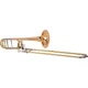 Giardinelli GTB11 F-Attachment Trombone, SE Shires Clear Lacquer Gold Brass Bell