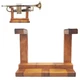 Bantlou Solid Wood Trumpet Stand, Universal Desktop Trumpet Stand, Instrument