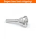 Blessing MPC15GTRB Large Shank Bass Trombone Mouthpiece - 1.5G-NEW