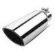 Vurkcy 4 inch Inlet Exhaust Tip, 6" Outlet 15" Overall Length Stainless... 