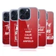 LIVERPOOL FC LFC ANFIELD GEL CASE COMPATIBLE WITH APPLE iPHONE PHONES/MAGSAFE