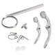 Jiayouy 1 Set of Trumpet Water Key/Spit Valve Slide Finger Ring Assembly... 