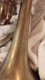 E. K. Blessing Trumpet Matte Brass Finish Serial Number 29091 Vintage 1935