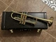 Bach Strad Model 229 C Trumpet Gold Lacquered Brass 25H Leadpipe w double Case