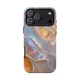 Iridescent Pearl Marble Waves Tough Case For Iphone