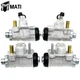 Front Left&Right Brake Wheel Cylinders Set all 4 for Honda TRX350 TRX500 Rancher