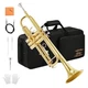 Eastar Bb Standard Trumpet Set for Beginner, Brass Student Trumpet Instrument wi