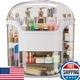 Candlewo Large Capacity Makeup Organizer Countertop Vanity Organizer For