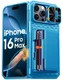 for iPhone 16 Pro Max Case Wallet RFID [Cards Holder][Camera Control][Camera ...