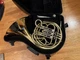 Holton H602 French Horn Single Horn With Mouthpiece, Case, And Cleaning Supplies