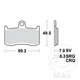 15275-compatible with Suzuki GSX 1300 BKA B-KING ABS 184 HP, 135 KW 4CIL. CR1121