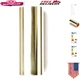 Dunlop 222 Medium Brass Slide for Superior Acoustic Guitar Sound