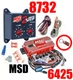 MSD Ignition 6425 Digital 6AL Ignition Control With Rev Control with 8732 2-Step
