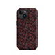 Red & Black Camouflage Tough Phone Case For IPhone