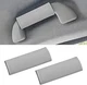2-Piece Car Interior Grab Handle Cover, Leather Door Handle Protec Color: Gray