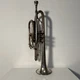 Cleveland Cornet C56260 Silver Matte Brass 3-Valve with Case & Mouthpiece