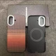 Magnetic Aramid Fiber Phone Case for iPhone17 Real Carbon Fiber protective cover
