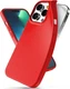 LOT of 2 iPhone 13 Pro Cases WuGlrz Case + GOOSPERY Soft Red + 2 Glass Screen Pr