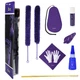 Flute Care Kit: Key Oil, Cork Grease, Swab, Cloth, Brush, Rod for Maintenance