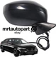 Power Non-Heated Door Mirror for 2022-2025 Honda Civic Right Passenger Side