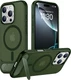 Temdan Magnetic Compatible with iPhone 16 Pro Max Case, Built-in Invisible Ki...