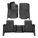 GINOWY-Floor Mats for Mercedes Benz ML/GL/GLE 2012-2019, TPE All Weather Benz...