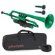 pInstruments pTrumpet 2.0 Plastic Trumpet - Green