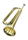 Regiment Regulation Bugle w/Bag Band-4500