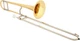 XO 1634RLT Tenor Trombone Rose Brass Bell Gold Lacquer Bb Expert Pro + Case