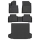 GINOWY Floor Mats & Cargo Liner for 2022-2026 Hyundai Tucson Hybrid TPE