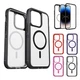 For iPhone 16 15 14 13 Pro Max Clear XT Defender Shockproof Case with Magnetic