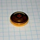 Bach, Cornet & Trumpet, Bottom Valve Cap, Gold, 1 each