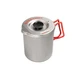 EVERNEW Ti Pasta Pot 750 ECA547 Draining Camping Hiking Cookware JAPAN MADE