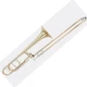 Blessing Tenor Trombone, .547" Bore, Open Wrap, F Rotor, Yellow Brass Bell