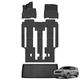 Car Mats Floor Liners Kia Carnival 2022-2026 All Weather Black GINOWY Cargo