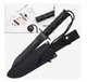 Jungle Master Survival Knife 11.25" Black with Sheath & Survival Kit JM-013 NEW