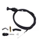 For Honda Rancher 350 TRX350 FE TM TE Choke Cable & Starter Valve Plunger Kit