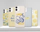 Italian Lemon Phone Case Yellow Stripe Summer iPhone 11-17